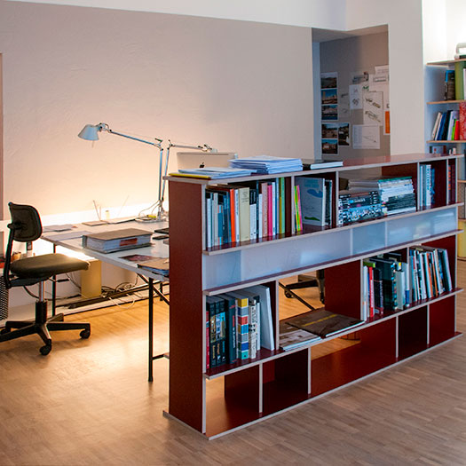 Mueble de oficina/biblioteca divisorio